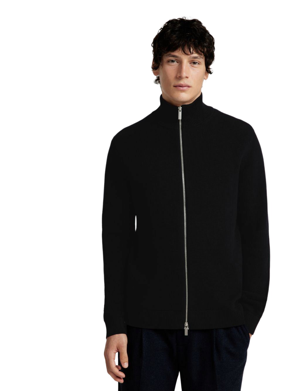 Selected Herren Strickjacke SLHDANE LS KNIT STRUCTURE FULL ZIP - Regular Fi günstig online kaufen