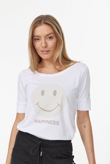 Decay T-Shirt mit großem Smiley-Print günstig online kaufen