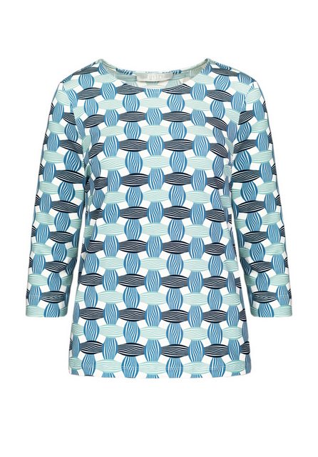 bianca Print-Shirt DINI in modernem graphischen Muster in Trendfarben günstig online kaufen