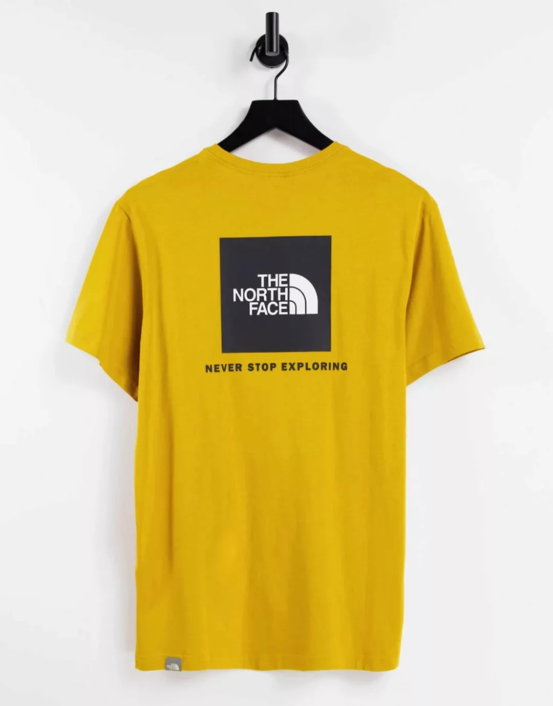 The North Face – Red Box – Gelbes T-Shirt günstig online kaufen