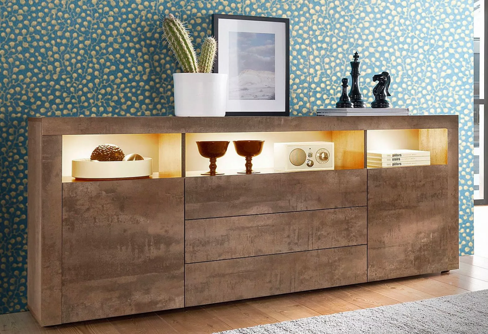 borchardt Möbel Sideboard "Santa Fe", Breite 166 cm günstig online kaufen