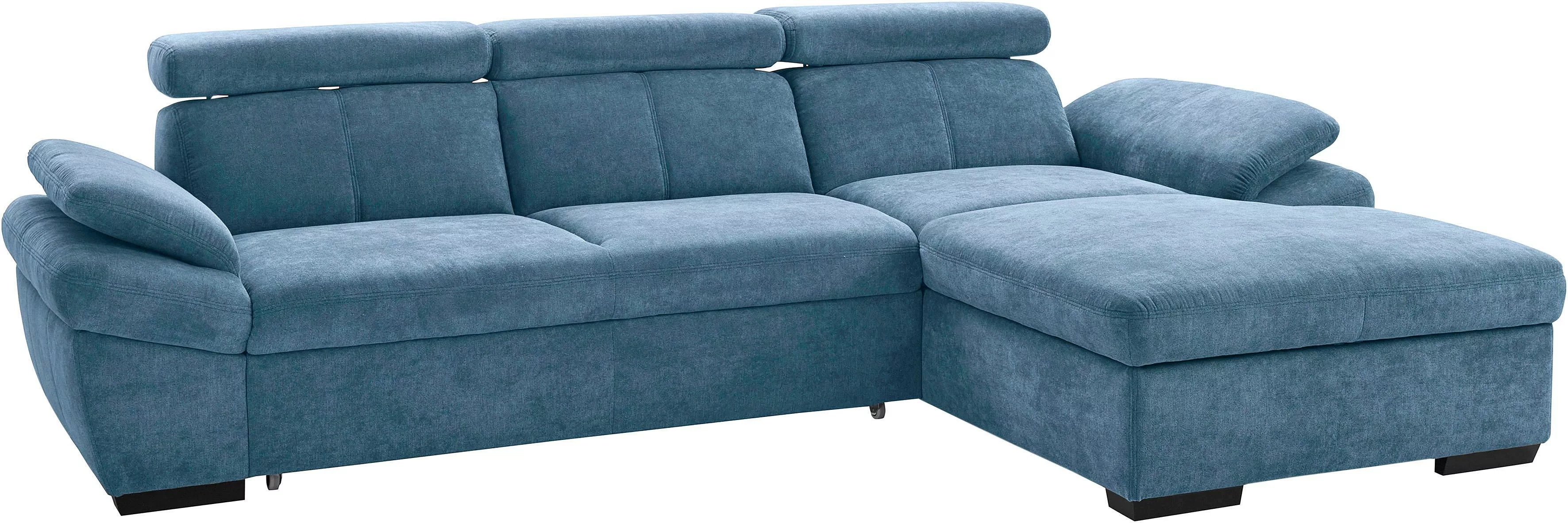 exxpo - sofa fashion Ecksofa "Salerno, L-Form", inkl. Kopf- und Armteilvers günstig online kaufen