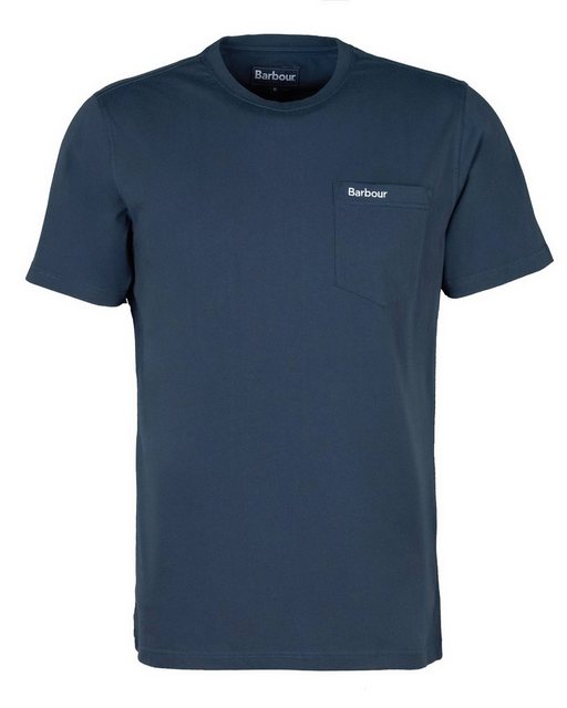 Barbour T-Shirt Herren T-Shirt LANGDON Tailored Fit (1-tlg) günstig online kaufen