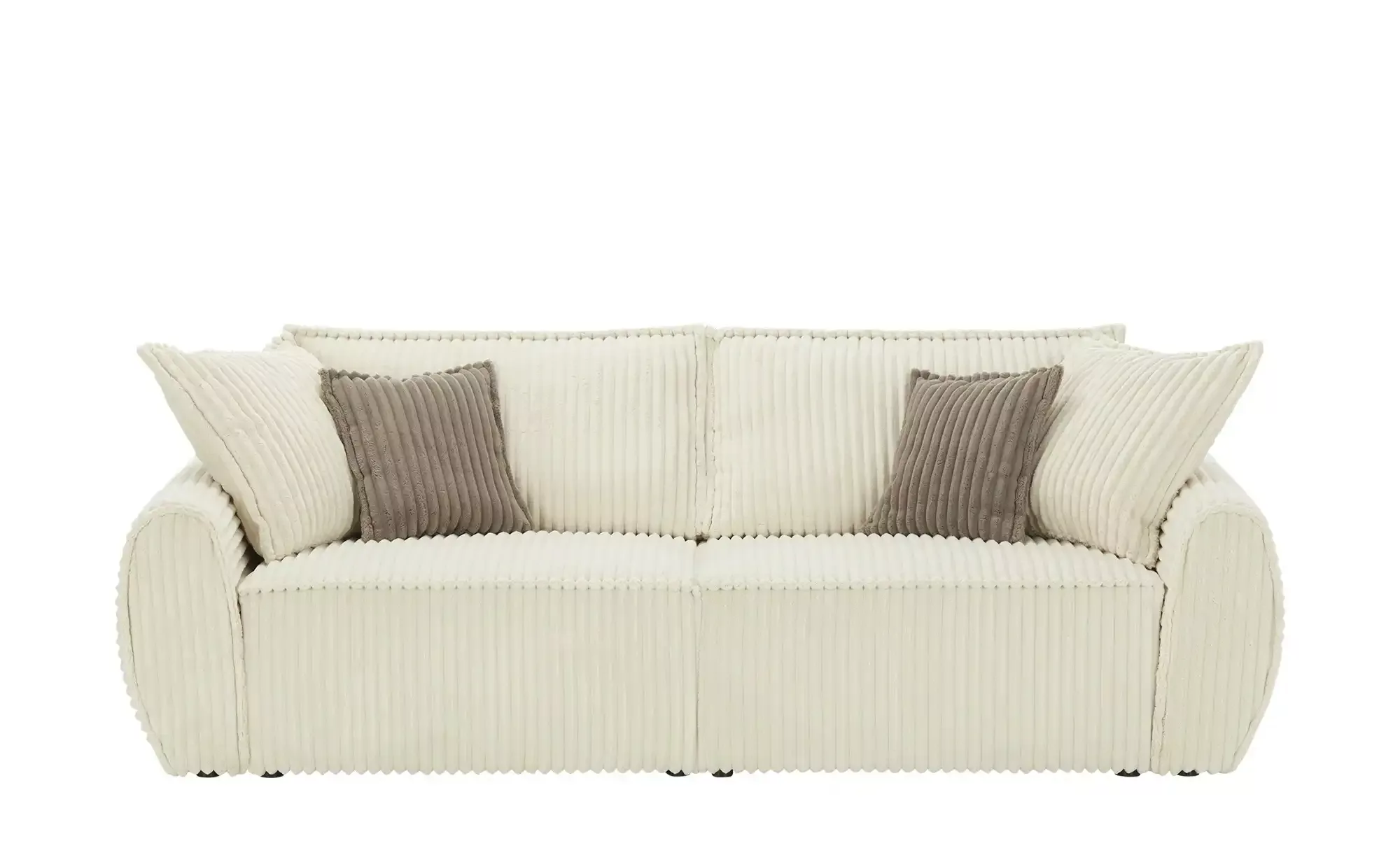 uno Bigsofa Cordstoff Cento ¦ creme ¦ Maße (cm): B: 235 H: 87 T: 114 Polste günstig online kaufen