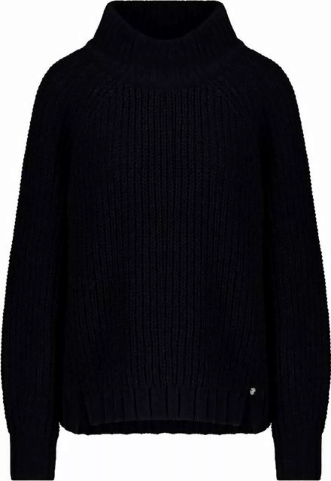 Monari Stehkragenpullover aus Chenille-Garn günstig online kaufen