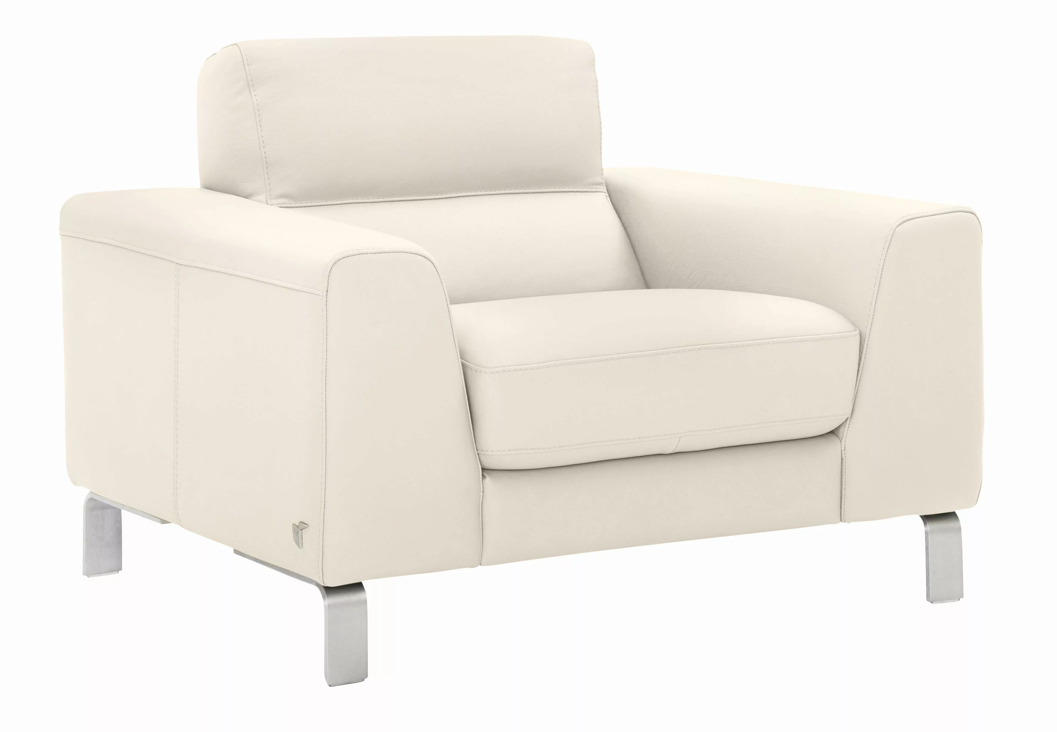 CALIA ITALIA Sessel "Simon Loungesessel, Designsessel", in zwei Lederqualit günstig online kaufen