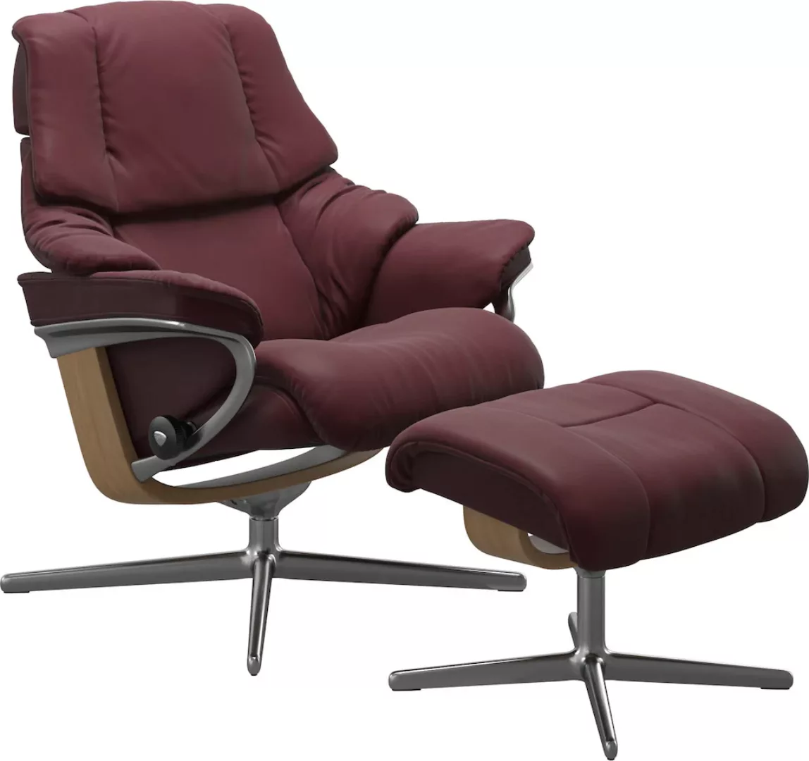 Stressless® Relaxsessel »Reno«, (Set, Relaxsessel mit Hocker), mit Hocker, günstig online kaufen