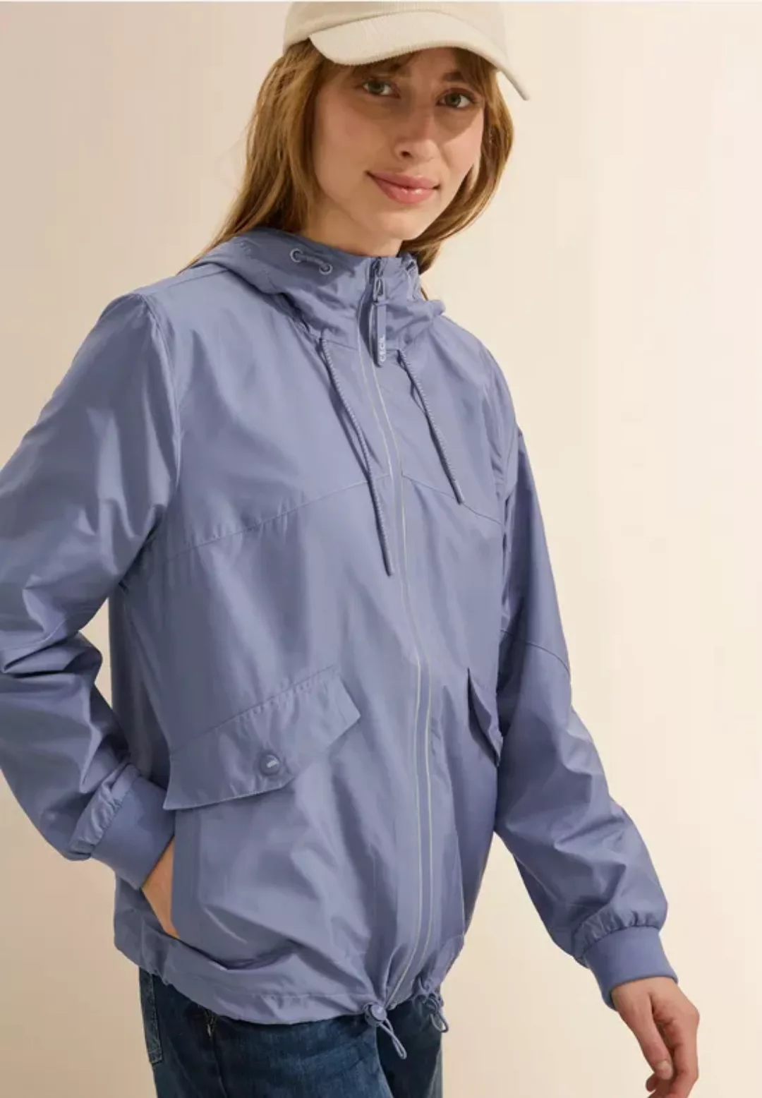 Cecil Windbreaker, mit Kapuze, mit Kapuze mit Tunnelzugband günstig online kaufen