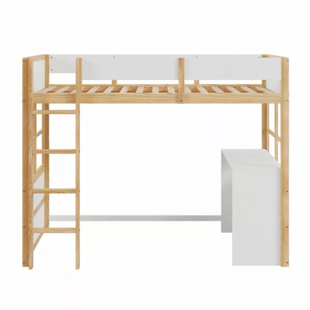 REDOM Kinderbett Hochbett aus Holz, Einzelbett Funktionsbett Holzbett (mit günstig online kaufen