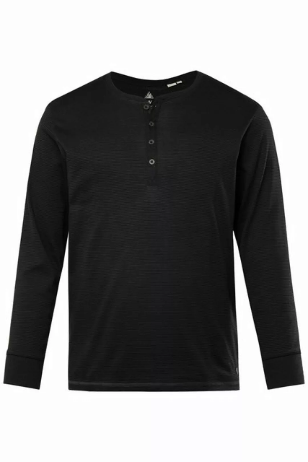 JP1880 T-Shirt JP 1880 Henley Langarm Ringel Knopfleiste bis 8 XL günstig online kaufen