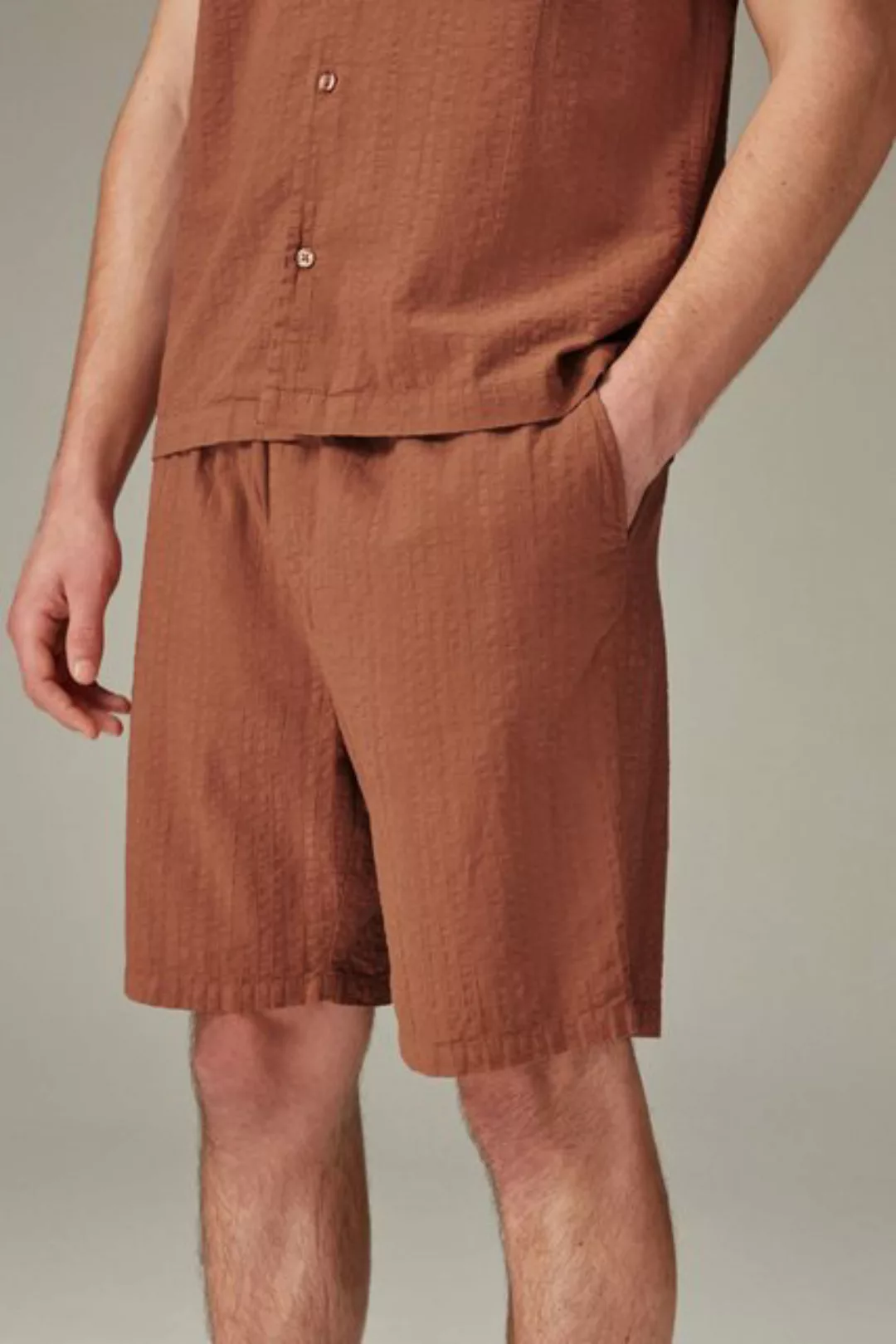 Next Shorts Dock Seersucker-Shorts (1-tlg) günstig online kaufen