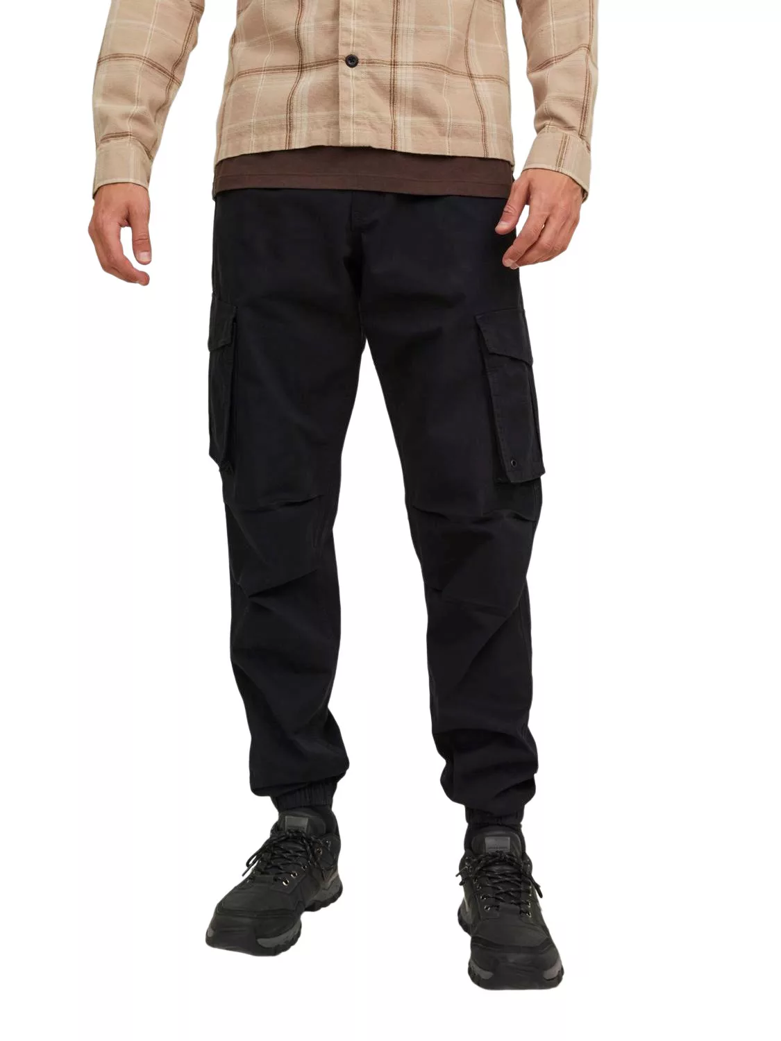 Jack & Jones Herren Cargohose JPSTKANE JJNOAH CUFFED -Relaxed Fit günstig online kaufen