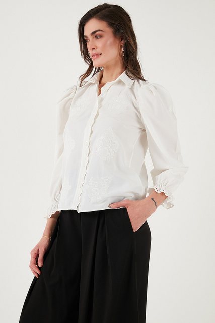 LELA Longbluse Slim Fit (1-tlg) günstig online kaufen