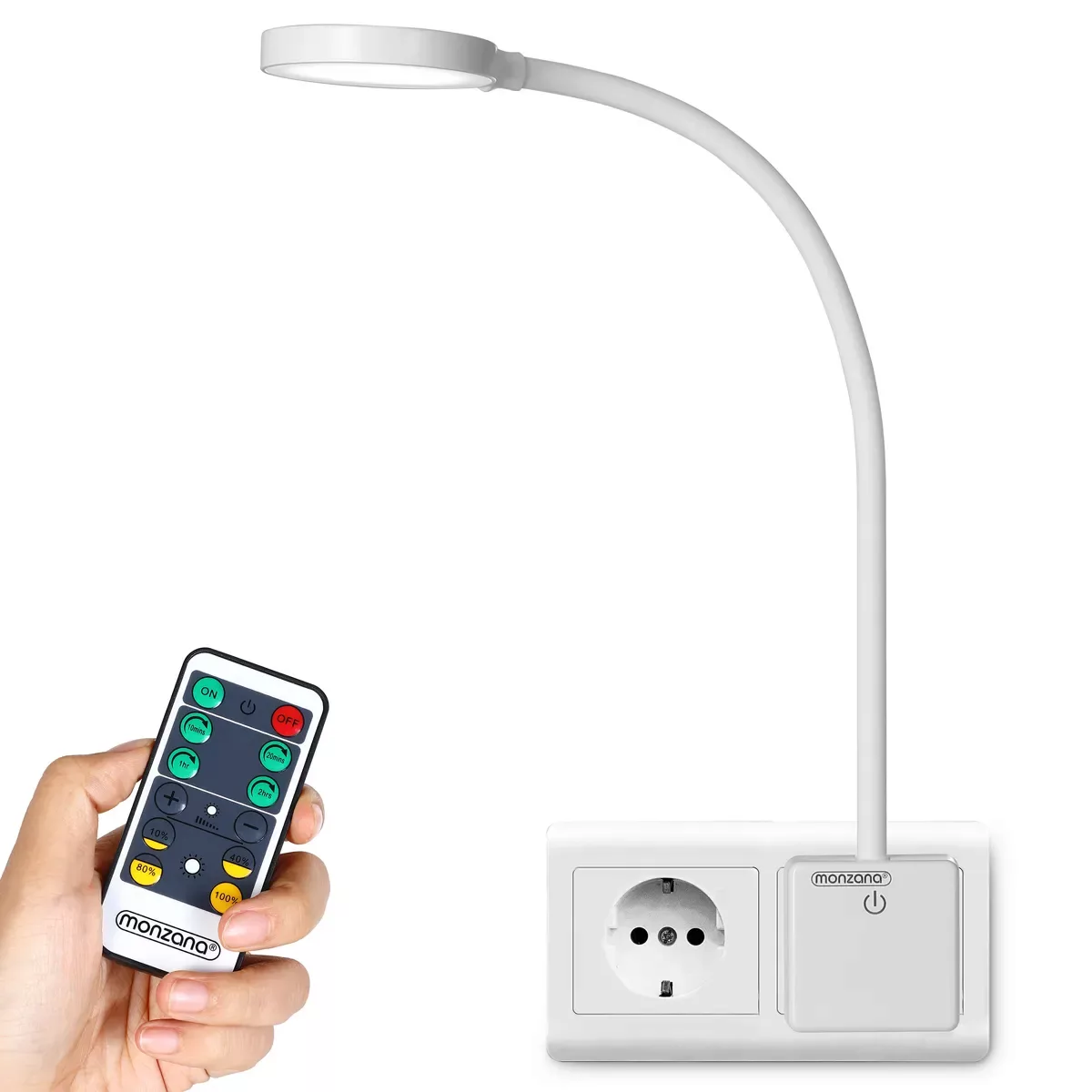 LED Wandlicht Iys Weiß mit Fernbedienung günstig online kaufen
