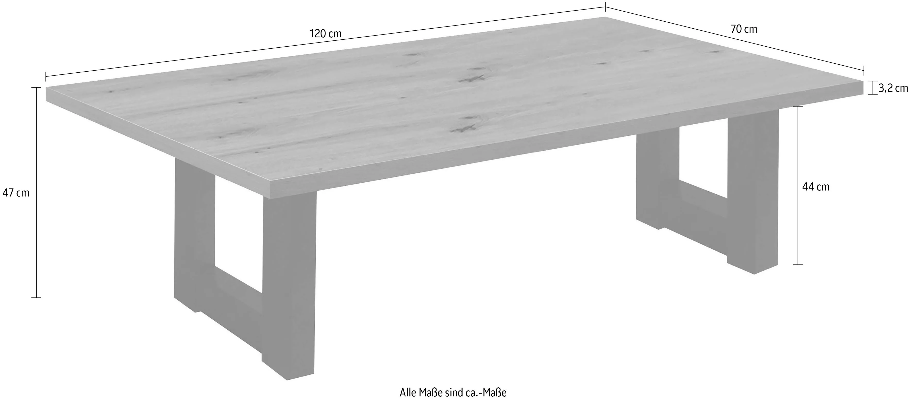 Mäusbacher Couchtisch "TOPSELLER", (Beistelltisch), Tisch, U-Gestell günstig online kaufen