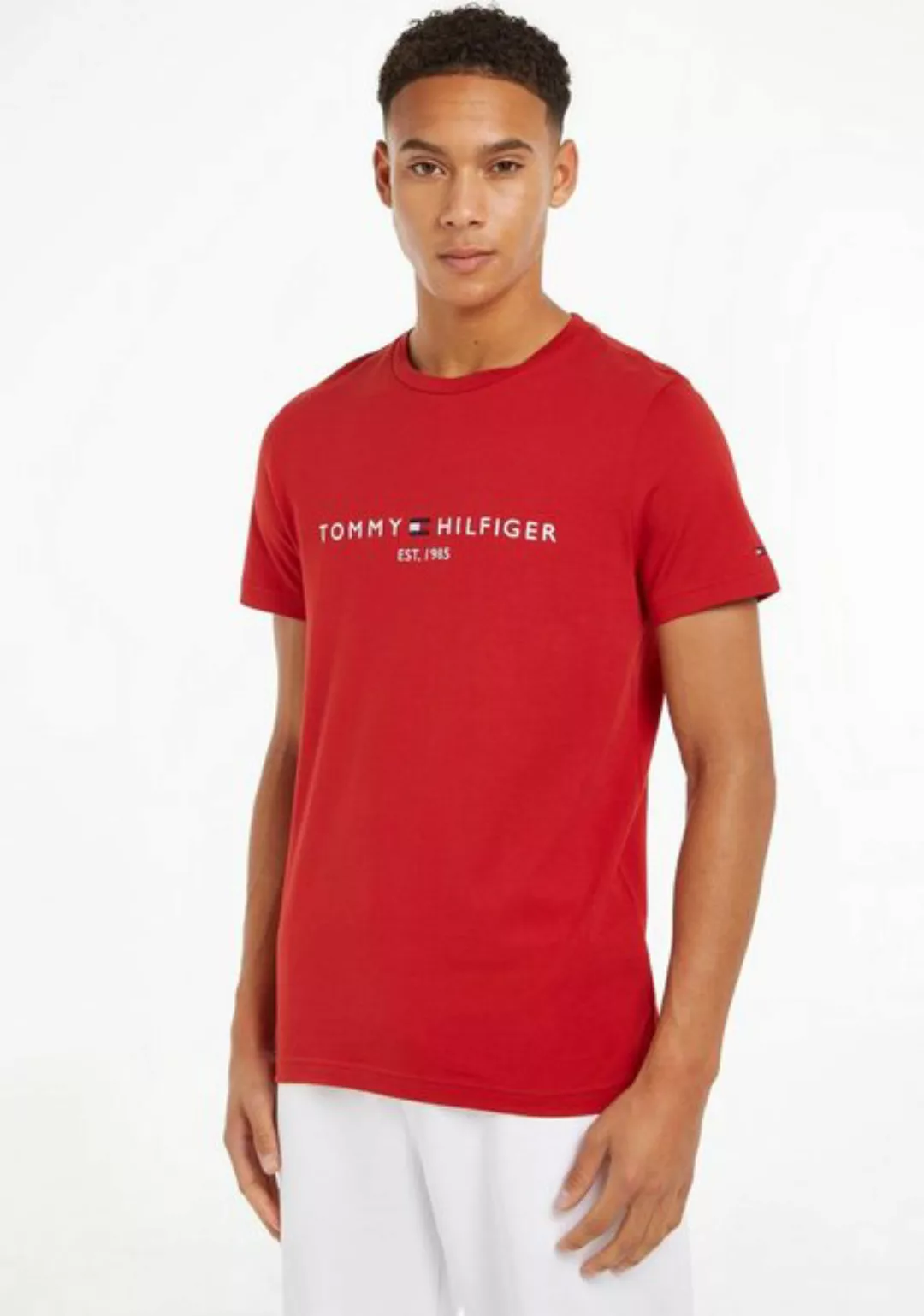 Tommy Hilfiger T-Shirt TOMMY LOGO TEE günstig online kaufen