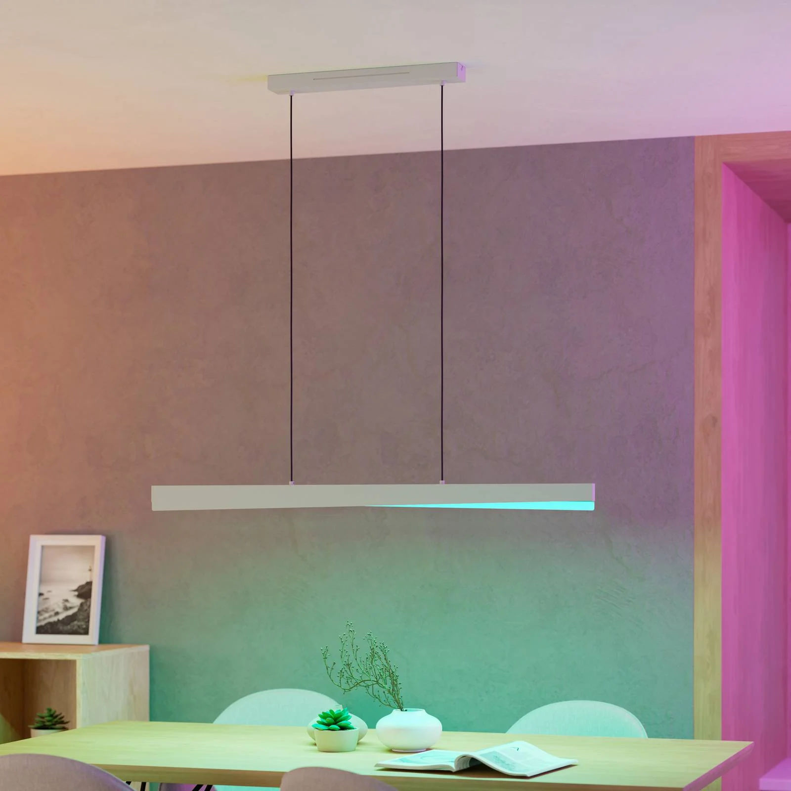 EGLO connect Smart-LED-Hängeleuchte Bolognano-Z, grau günstig online kaufen