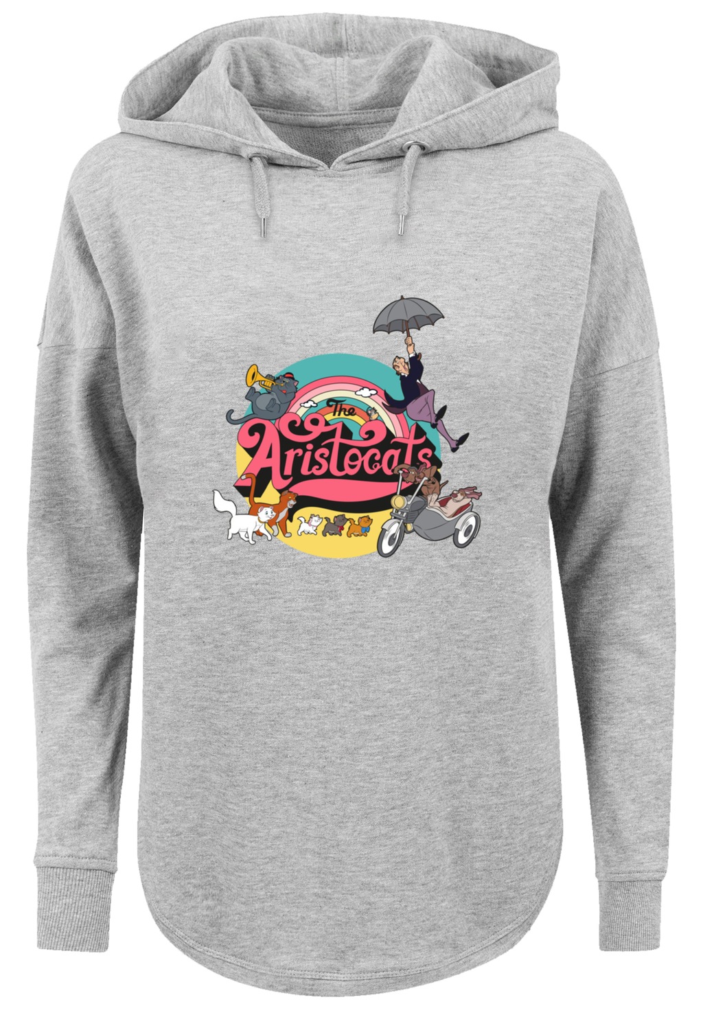 F4NT4STIC Kapuzenpullover "Disney Aristocats Rainbow Fun", Premium Qualität günstig online kaufen