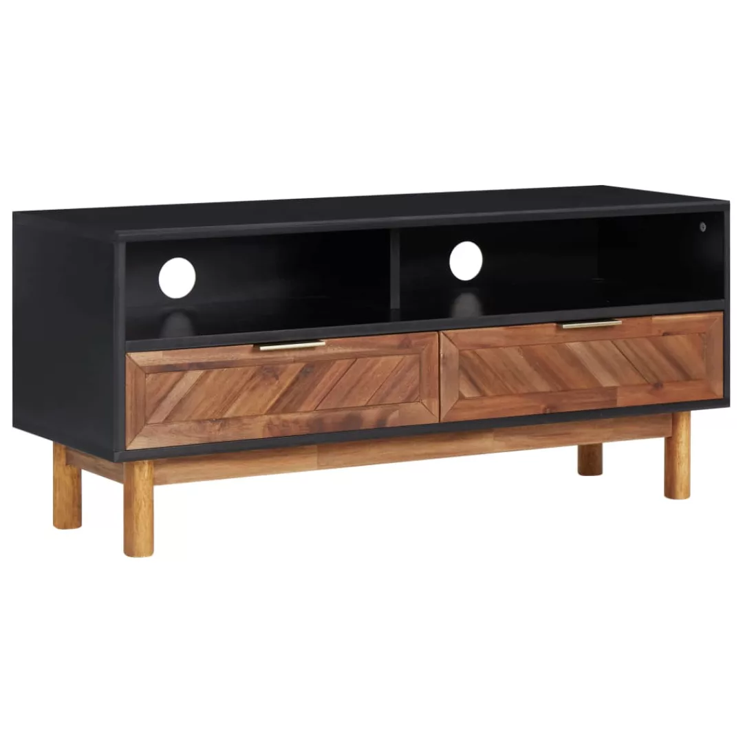 Tv-schrank 100x35x45 Cm Akazie Massivholz Und Mdf günstig online kaufen