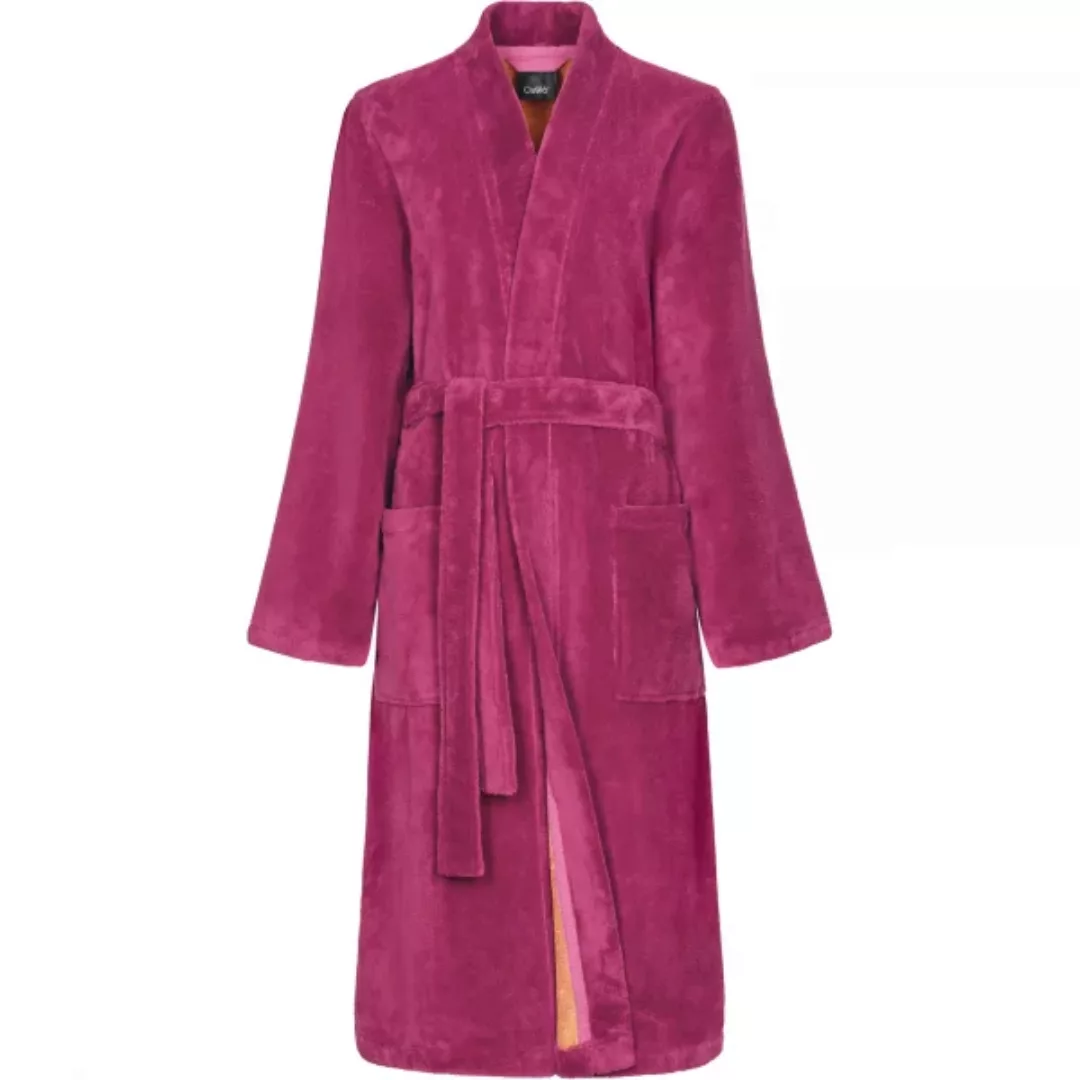 Cawö Home Bademäntel Damen Kimono Kimono 844 - Farbe: pink-orange - 23 - S günstig online kaufen