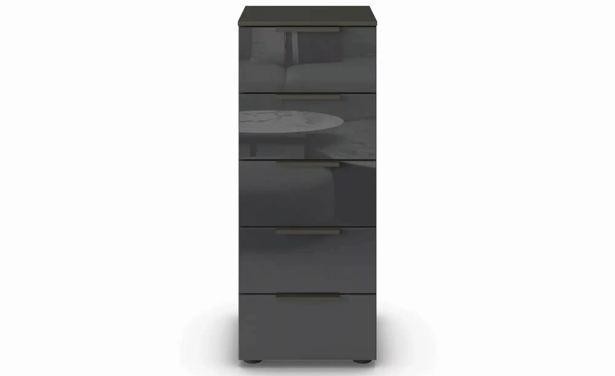 Kommode   ¦ schwarz ¦ Maße (cm): B: 40 H: 100 Kommoden & Sideboards > Kommo günstig online kaufen