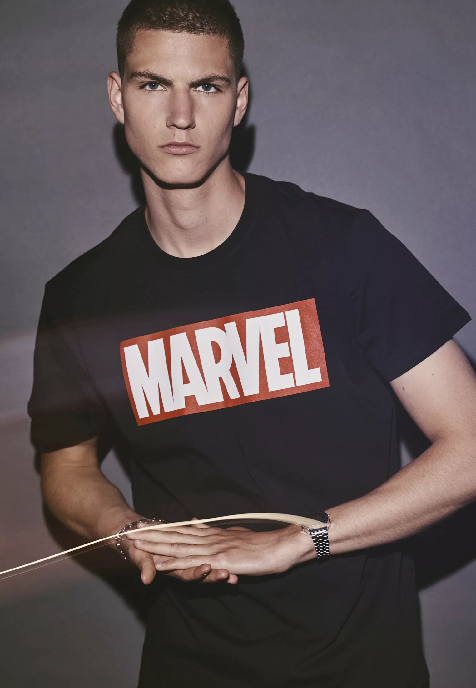 Merchcode T-Shirt "Merchcode Herren Marvel Logo Tee" günstig online kaufen