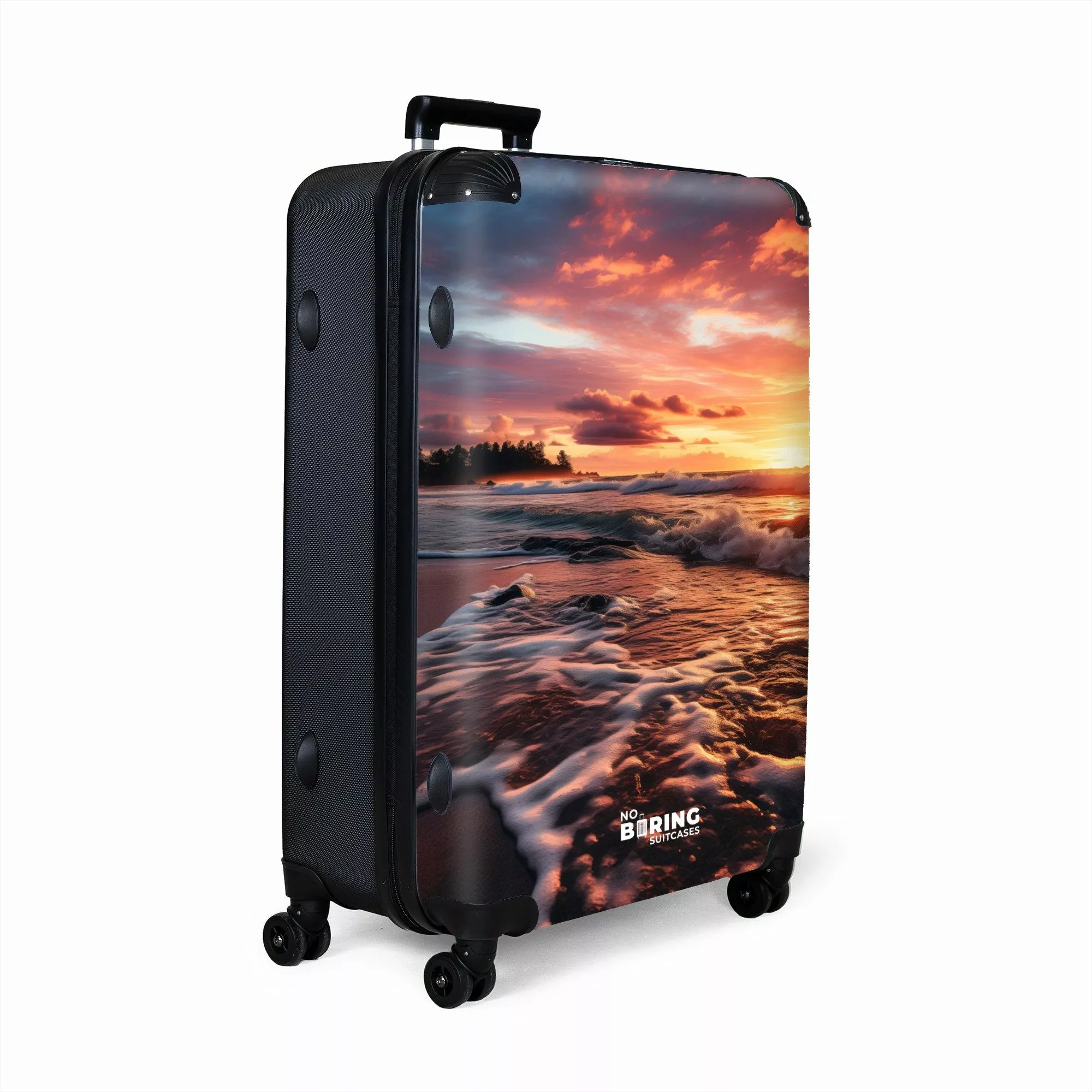 NoBoringSuitcases.com© Hartschalen-Trolley Meer bei Sonnenuntergang 77 günstig online kaufen