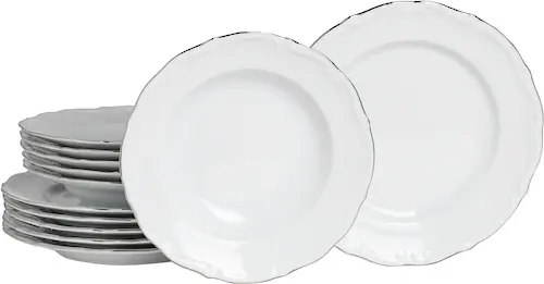 CreaTable Tafelservice »Maria Theresia, Tafel-Service 12-tlg«, (Set, 12 tlg günstig online kaufen