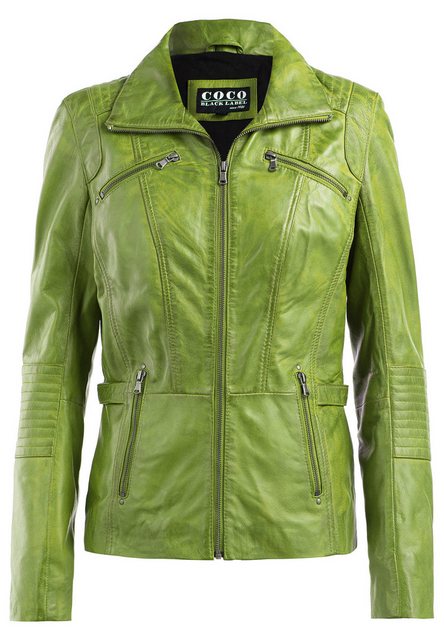 CBL Lederjacke MQ-44920 mit stehkragen günstig online kaufen