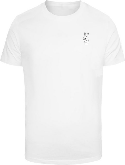 Mister Tee T-Shirt Peace Hand Tee günstig online kaufen