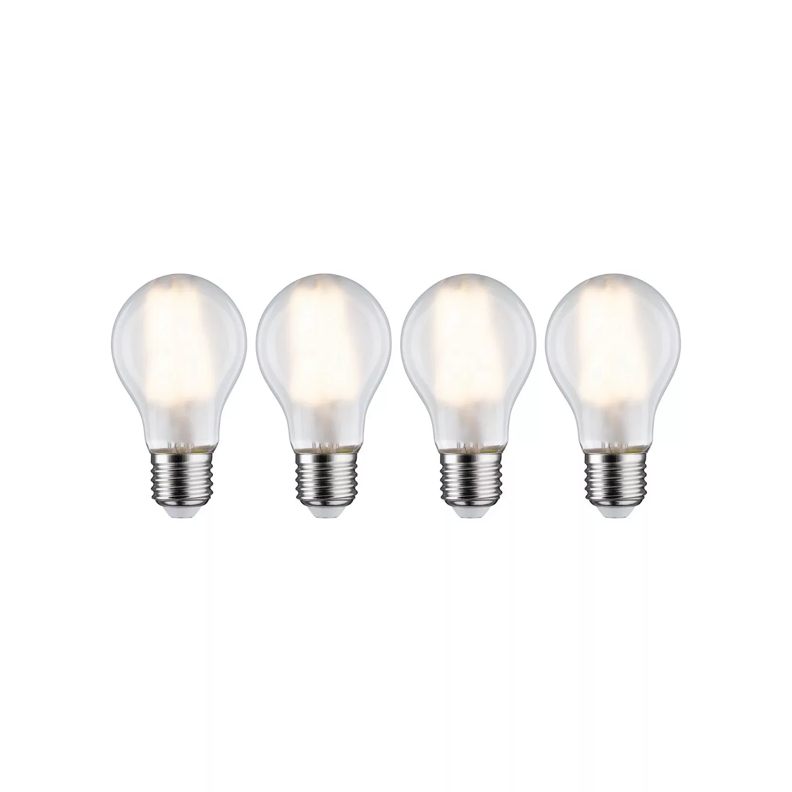 Paulmann "Filament Bundle LED Birne E27 230V 4x806lm 4x7W 2700K Klar" günstig online kaufen