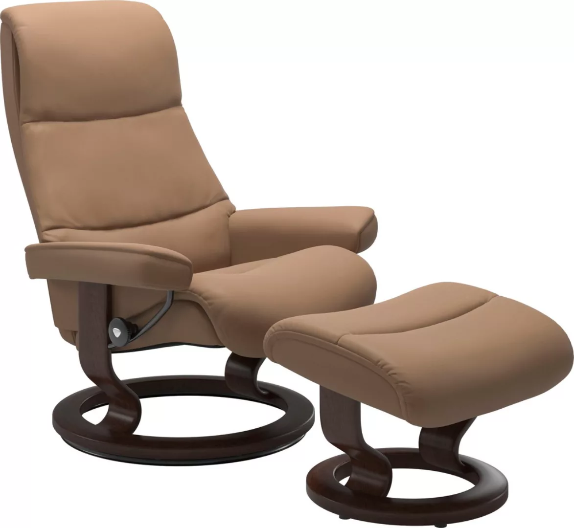 Stressless® Relaxsessel »View«, (Set, Relaxsessel mit Hocker), mit Classic günstig online kaufen