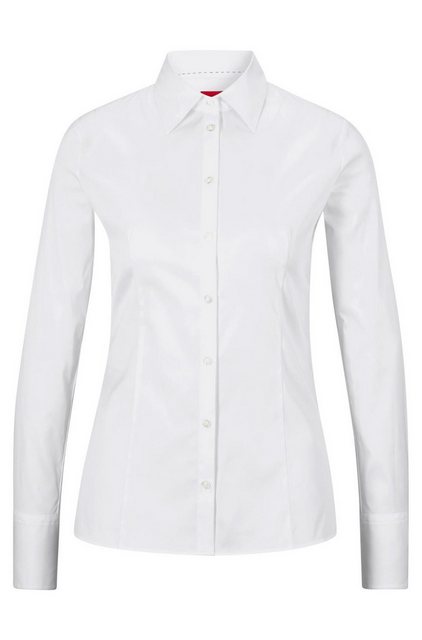 HUGO Blusenshirt The Fitted Shirt 10211515 01, White günstig online kaufen