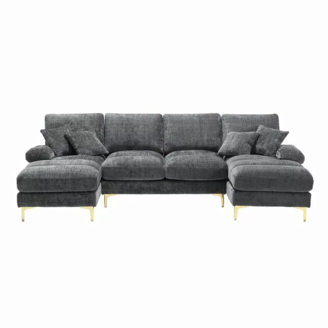 LVHOM Loungesofa 272x136x88 cm (LxBxH), frei Kombination, 4-6 Personen, (2x günstig online kaufen