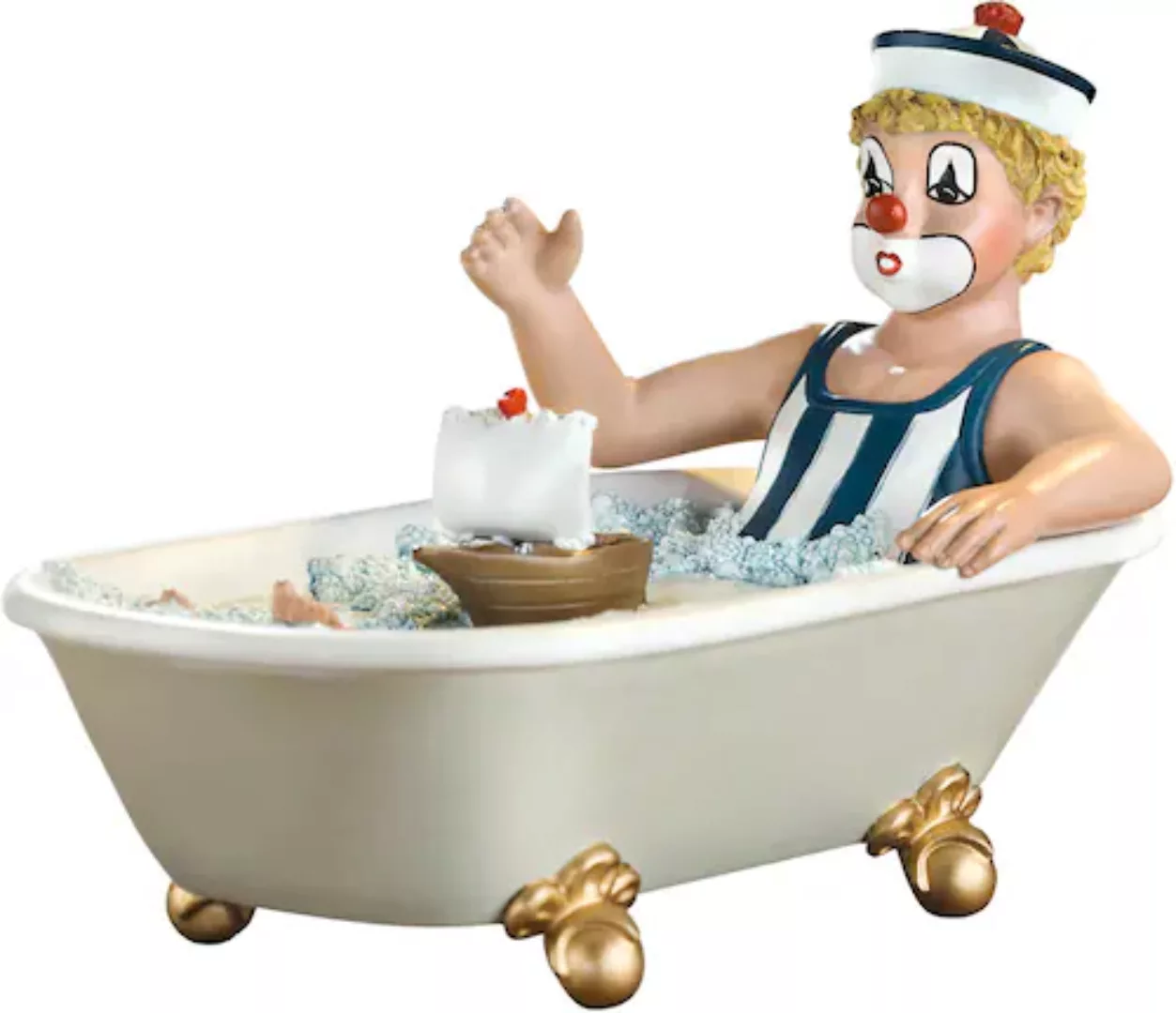 Gildeclowns Sammelfigur »Clown Dekofigur, Auf grosser Fahrt«, handbemalt, W günstig online kaufen