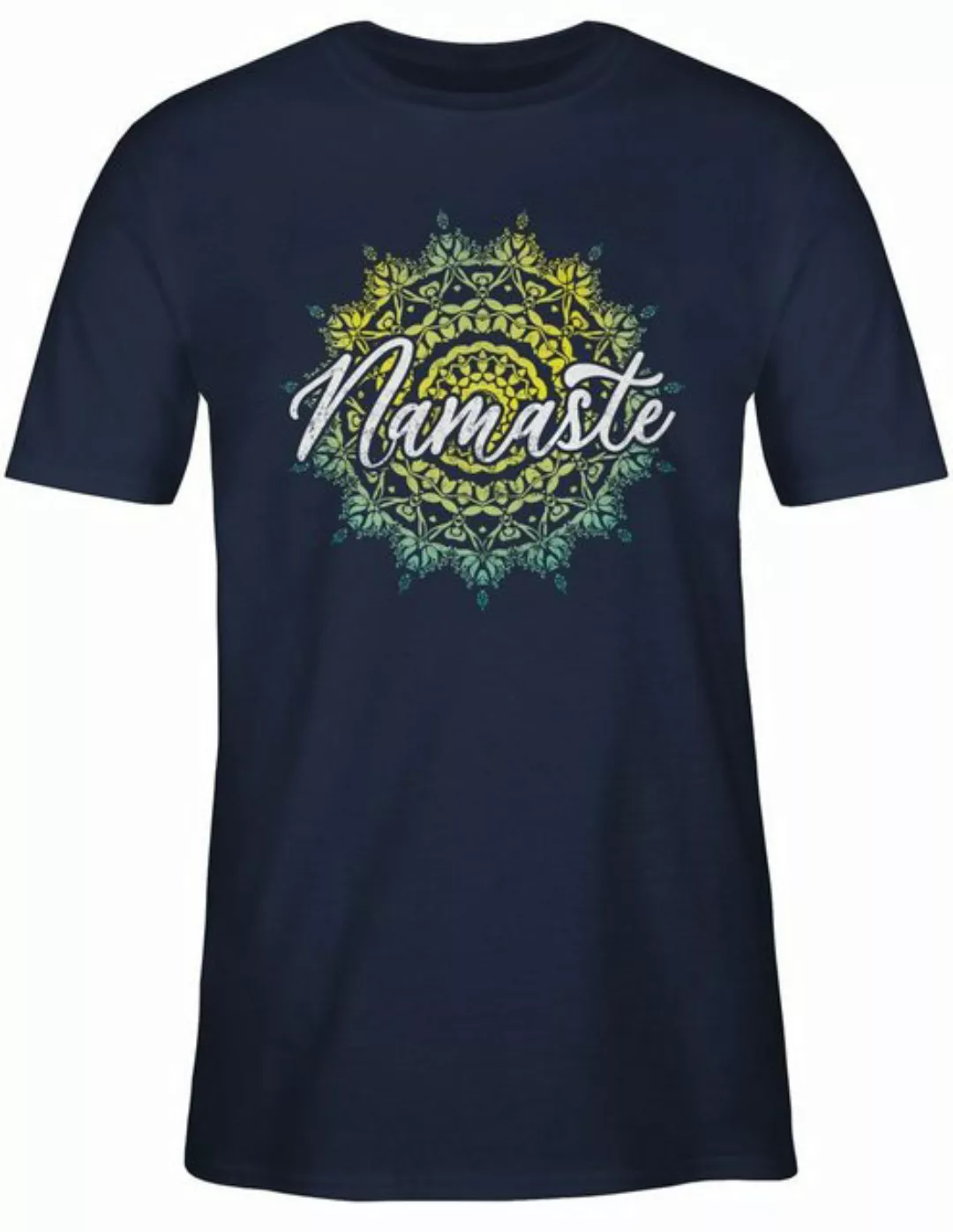 Shirtracer T-Shirt Namaste Vintage Yoga und Wellness Geschenk günstig online kaufen