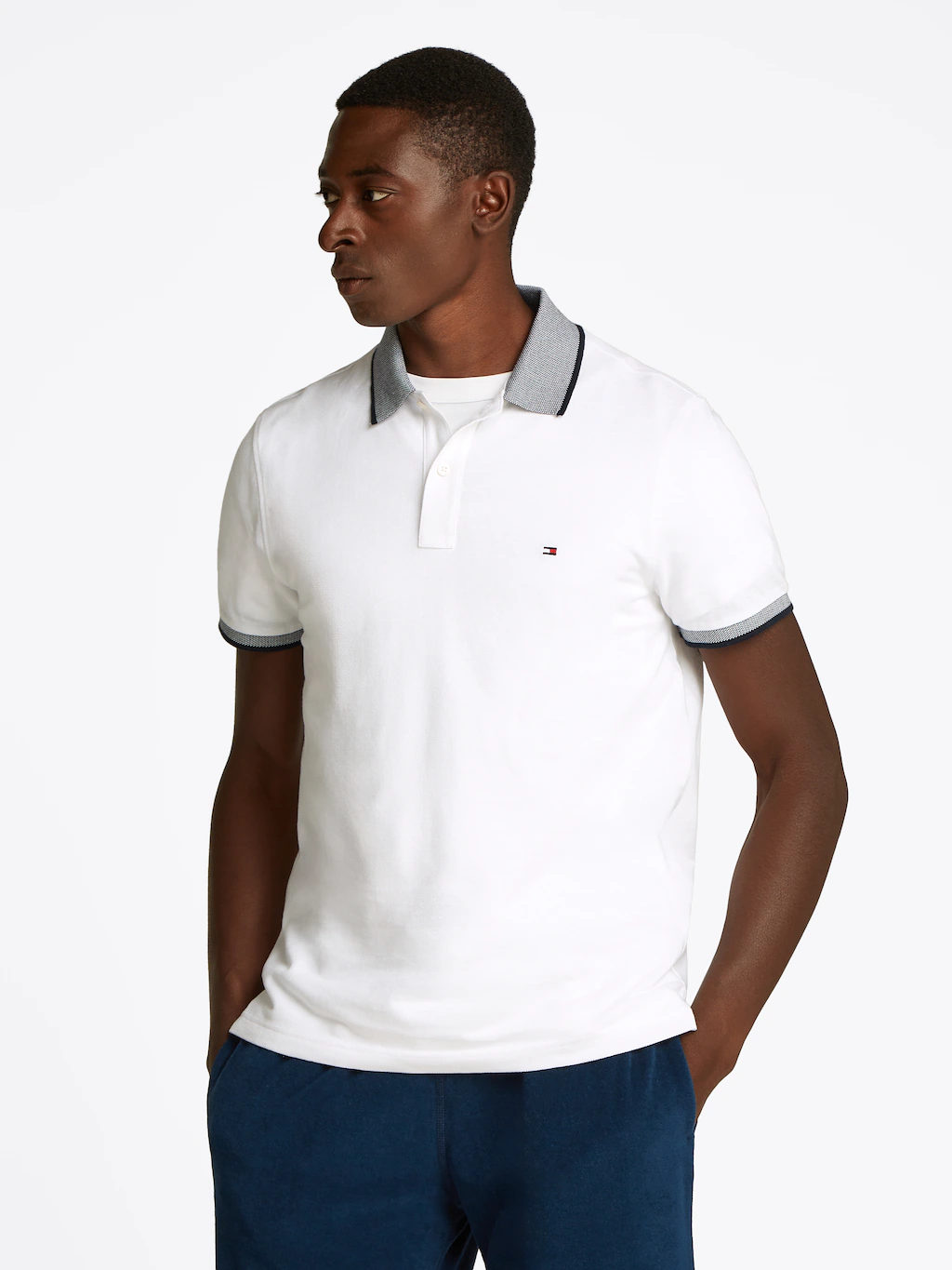 Tommy Hilfiger Poloshirt "LINEN PIQUE REG POLO" günstig online kaufen