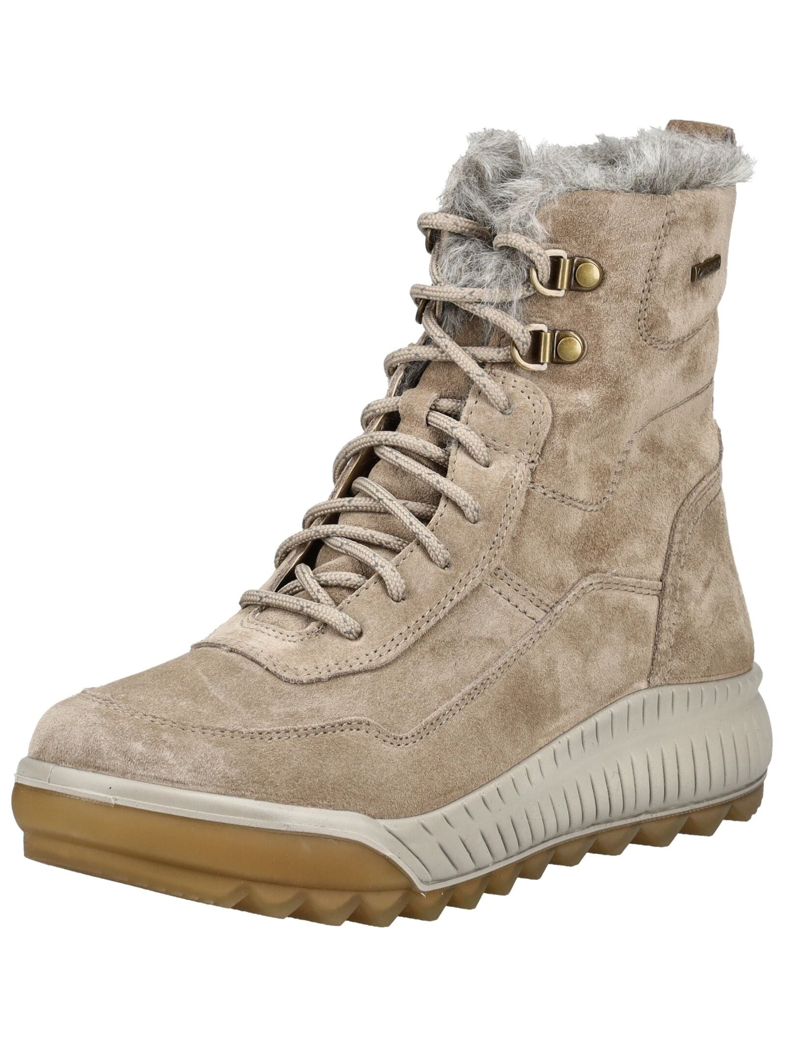 Legero Schnürstiefelette "Legero Stiefelette Veloursleder" günstig online kaufen