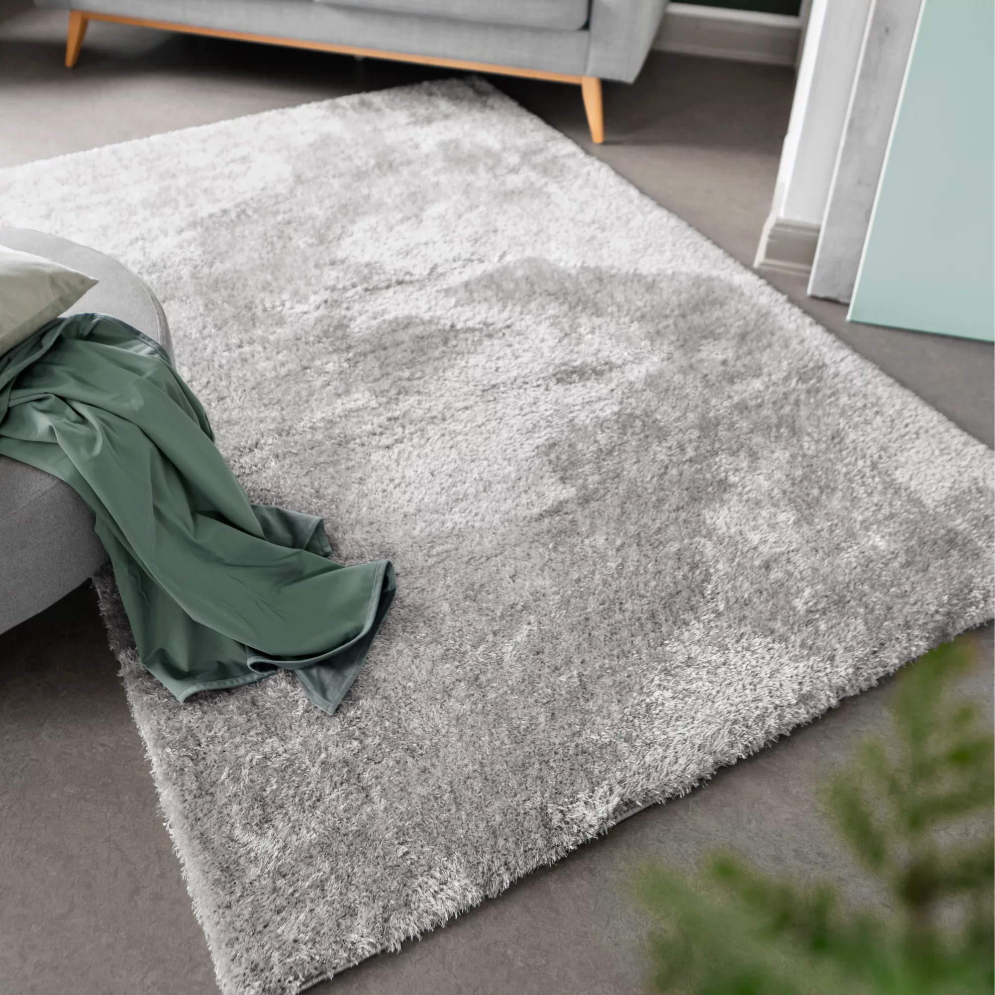 LUXOR living Hochflor-Teppich »Gela«, rechteckig, Uni Farben, weich und fla günstig online kaufen