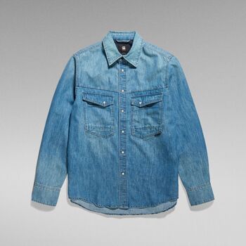 G-Star Raw  Jeansjacken D23006 D303 DAKOTA SHIRT-B890 FADED CADET BLUE günstig online kaufen