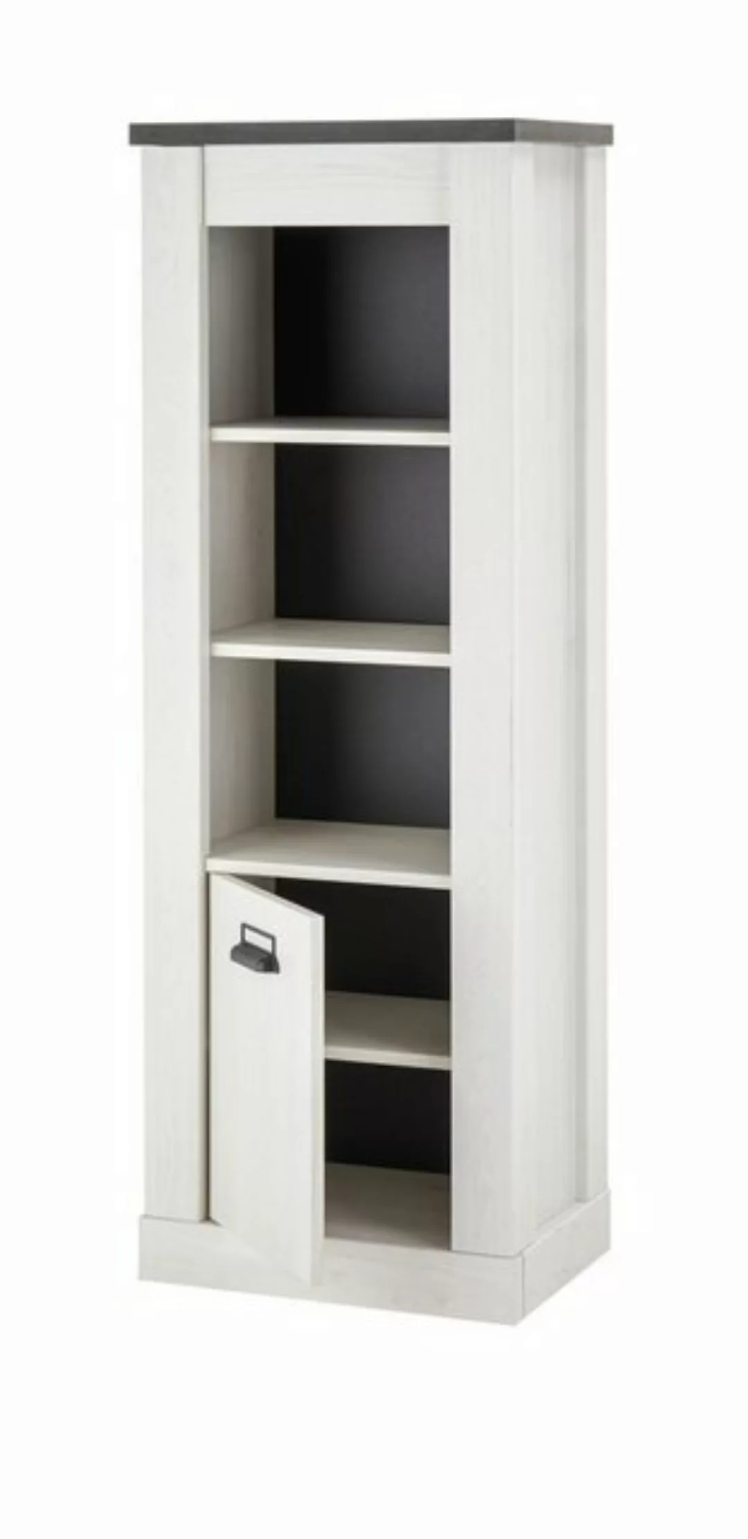 Furn.Design Midischrank Stove (Badschrank Pinie weiß Landhaus, 51 x 146 cm) günstig online kaufen