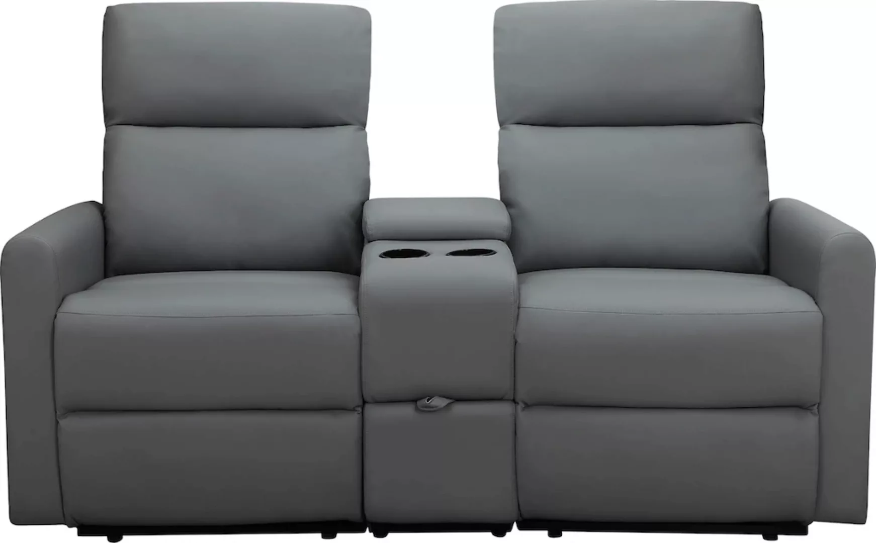 Home affaire 2-Sitzer »Daoulas, 2er-Kinosofa, TV-Sessel, Multimedia-Sofa« günstig online kaufen