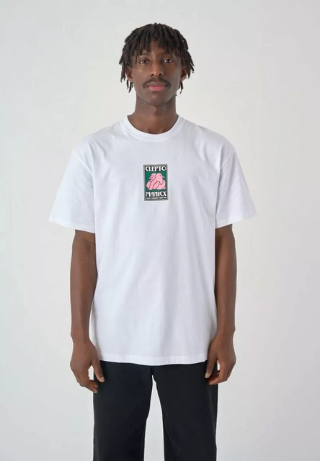 Cleptomanicx T-Shirt Hugull mit tollem Frontprint günstig online kaufen