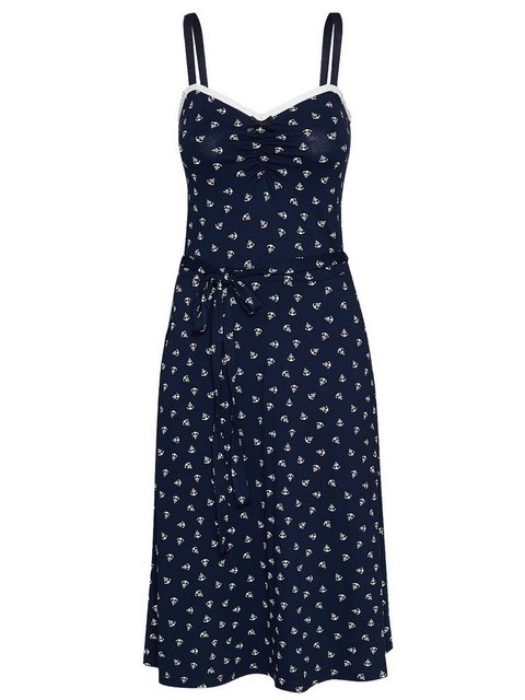 Vive Maria Belle Mer Damen Trägerkleid blau allover günstig online kaufen