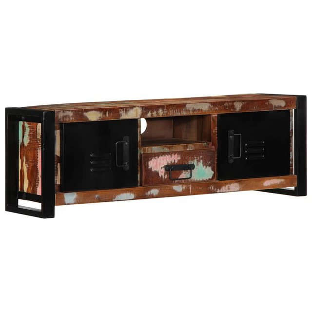 vidaXL Schrankmodule TV-Schrank 100x30x35 cm Massivholz Altholz günstig online kaufen