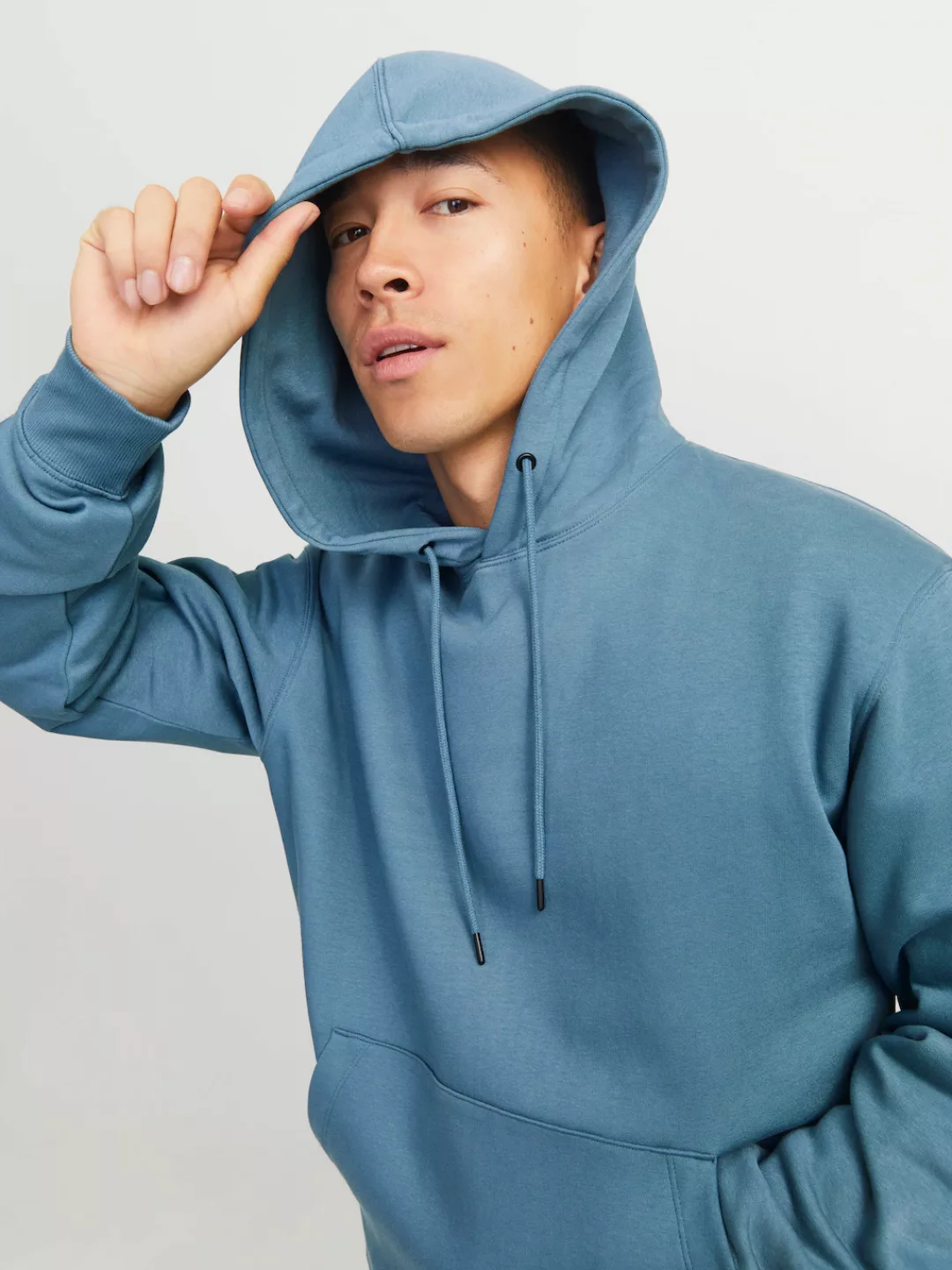 Jack & Jones Kapuzensweatshirt "JJESTAR BASIC SWEAT HOOD NOOS", mit Rippbün günstig online kaufen