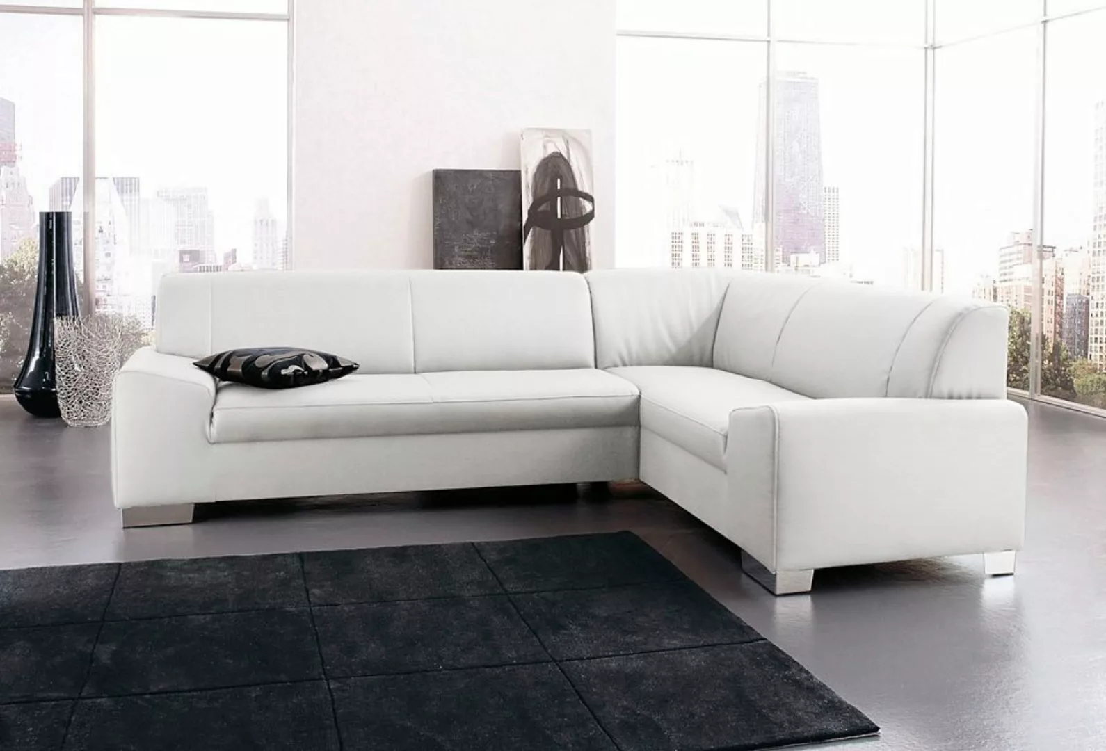 DOMO collection Ecksofa Alisson L-Form, wahlweise mit Bettfunktion günstig online kaufen