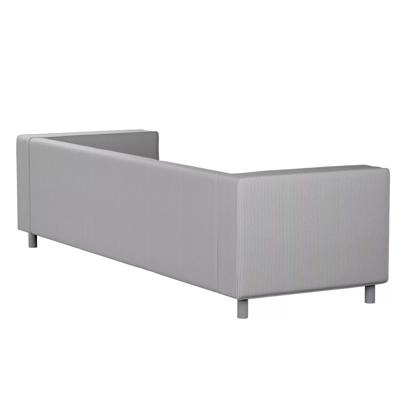 Bezug für Klippan 4-Sitzer Sofa, beige-blau, Bezug für Klippan 4-Sitzer, Li günstig online kaufen