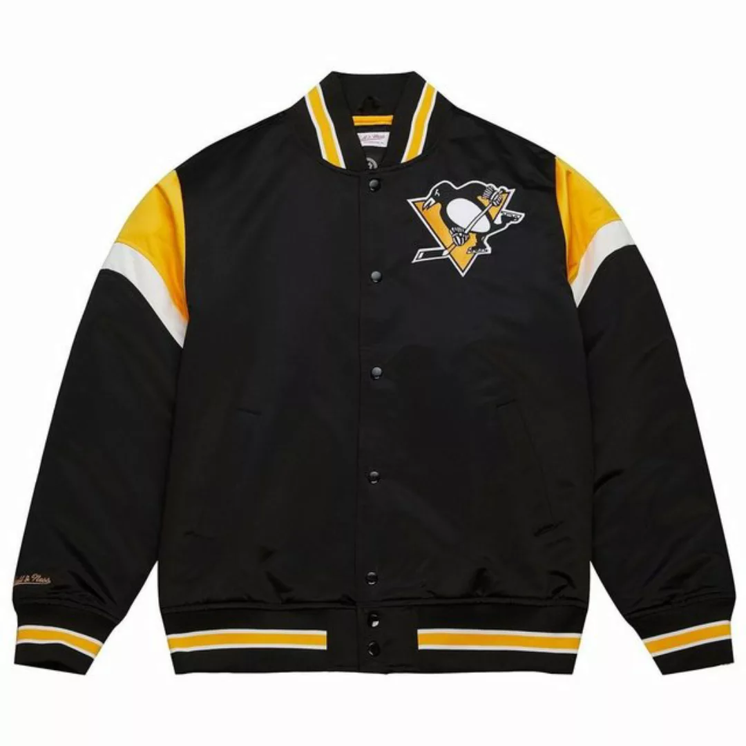 Mitchell & Ness Collegejacke Heavyweight Satin NHL Pittsburgh Penguins günstig online kaufen