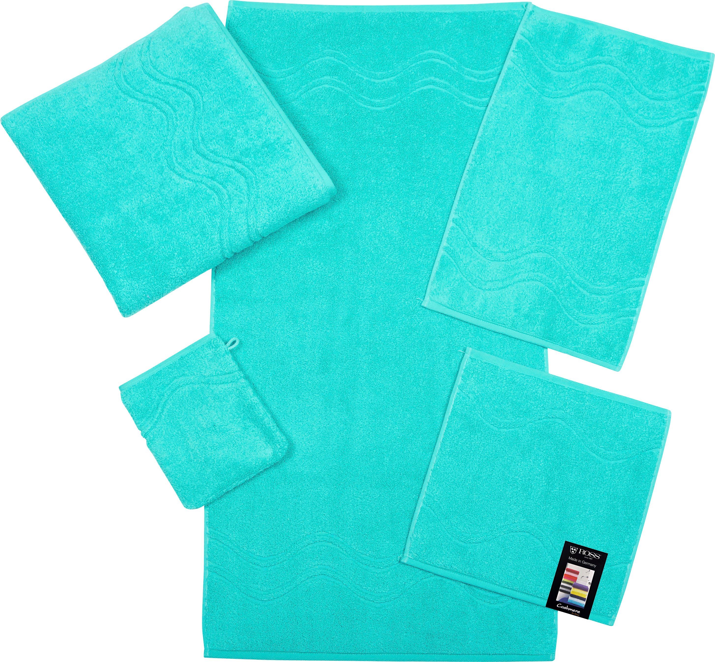 ROSS Gästehandtuch Cashmere feeling, Frottier (Packung, günstig online kaufen